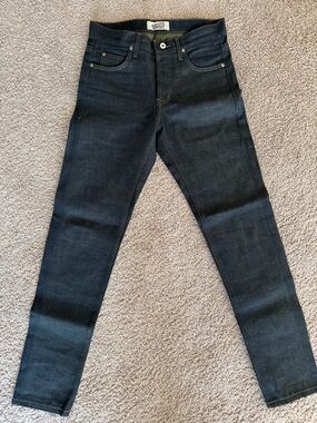 Naked & Famous Denim Catechu Selvedge super guy
